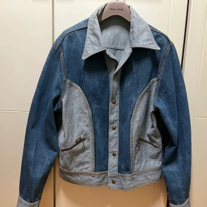 [BUNJANG] Lee Reversible Denim Jacket / Lee 70s 리버시블 데님자켓