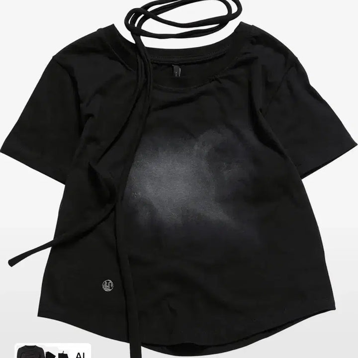 [BUNJANG] Flareup Tie Scarf T-shirt / (새상품) 플레어업 타이 스카프 티셔츠