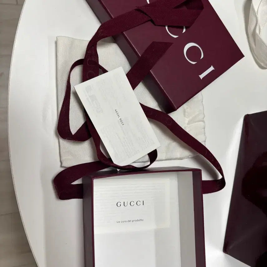 [BUNJANG] Gucci Horsebit 1955 Card Case Wallet Red / 구찌 홀스빗 1955 카드 케이스 지갑 레드