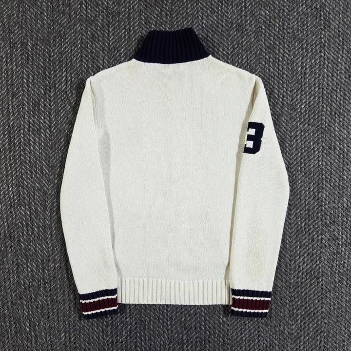[BUNJANG] Polo Ralph Lauren Big Pony Knit Zip-up / 폴로 랄프로렌 빅포니 니트 집업