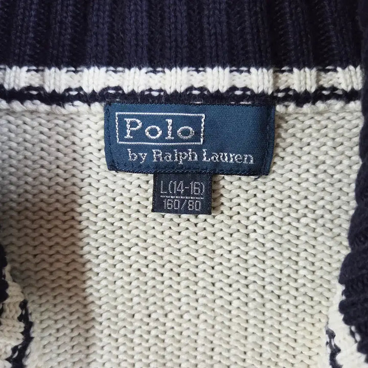 [BUNJANG] Polo Ralph Lauren Big Pony Knit Zip-up / 폴로 랄프로렌 빅포니 니트 집업