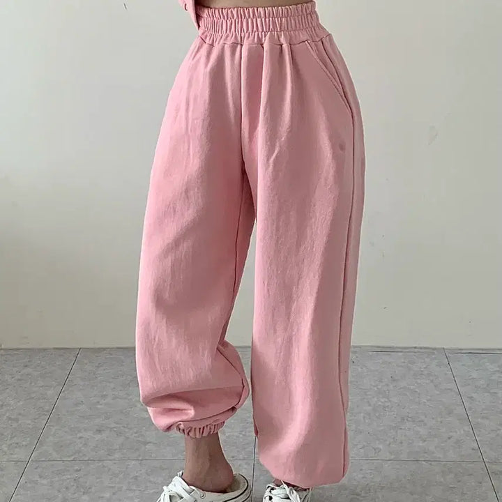 [BUNJANG] High-Waisted Jogger Pants / 대전 여성의류 쭈리 하이웨스트 조거팬츠