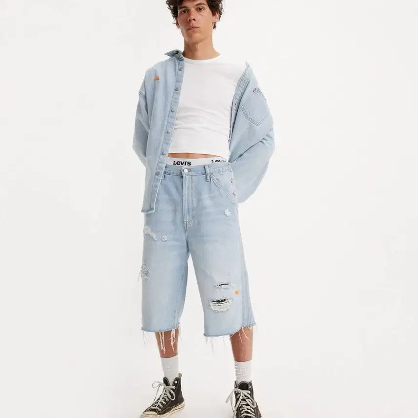 [SOLD OUT] ERL x Levis 쇼츠