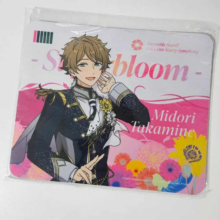 [BUNJANG] Ensemble Stars Midori Star Pony Karaoke no Tetsujin Collaboration Mousepad / 앙스타 미도리 스타포니 가라오케의 철인 콜라보 마우스패드 미개봉