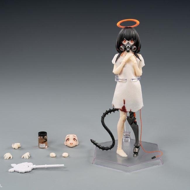 [BUNJANG] SNAIL SHELL Three Wise Monkeys 1/12 Action Figure Set / 스네일쉘 SNAIL SHELL 세 원숭이 소녀 1/12 액션 피규어