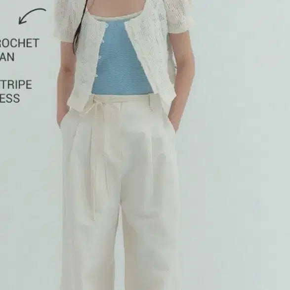 [BUNJANG] 플로움 새상품 crispy air pants 여성와이드팬츠 여성여름슬랙스 / 플로움 새상품 crispy air pants 여성와이드팬츠 여성여름슬랙스