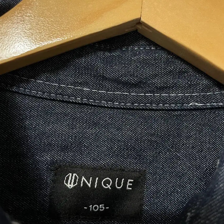 [SOLD OUT] 100-105 UNIQUE 아메카지 데님 셔츠 청남방 정품