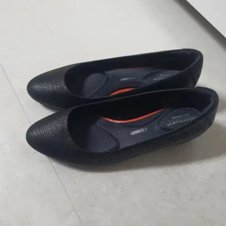 [BUNJANG] Rockport Black Leather Women&