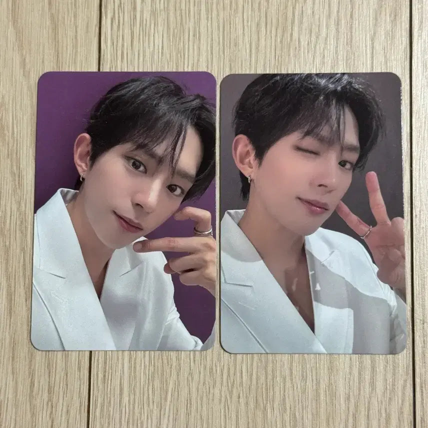 [BUNJANG] 다크비 디원 2025 시그 시즌그리팅 포카 세트 2장 일괄 / 다크비 디원 2025 시그 시즌그리팅 포카 세트 2장 일괄
