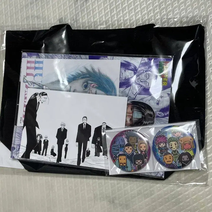 [SOLD OUT] 헌터헌터 점프샵 환영여단 굿즈세트 (가방, 뱃지, 엽서)