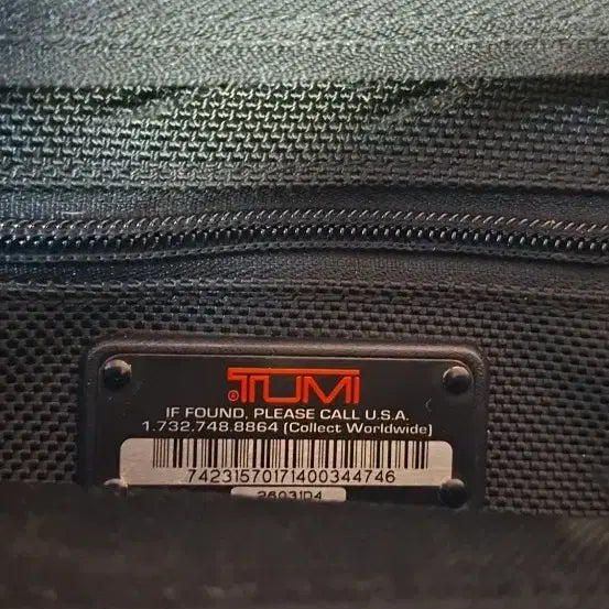 [SOLD OUT] TUMI 투미 서류 가방 블랙