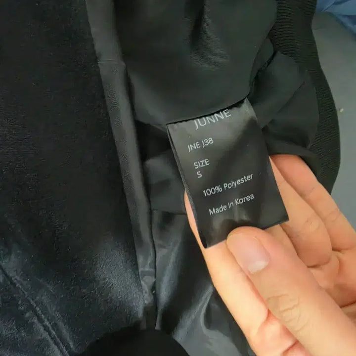 [BUNJANG] Junnue J38 Velvet Black Baracuta Jacket (S) / 준느 J38 벨벳 블랙 바라쿠타 자켓 s 사이즈 판매합니다