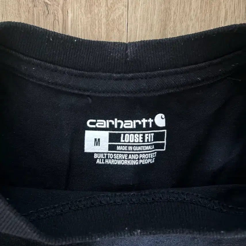 [BUNJANG] Carhartt Black T-shirt / 칼하트 반팔