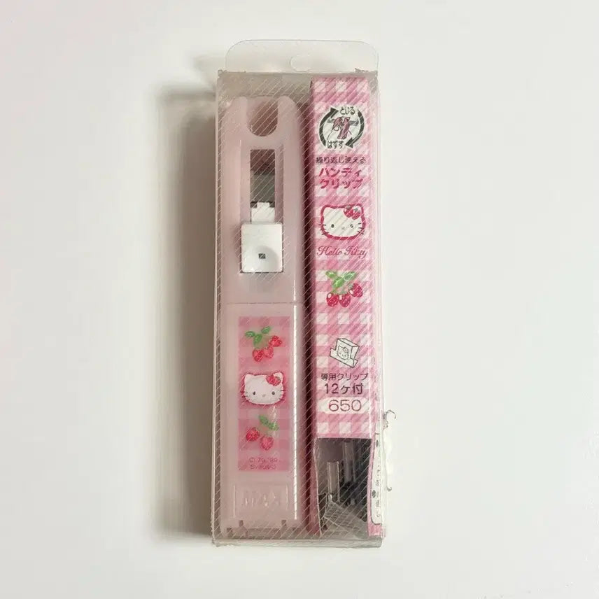 [BUNJANG] Sanrio Classic Kitty Strawberry Clip (1999) / 주말 할인 !! 고전 키티 딸기 클립