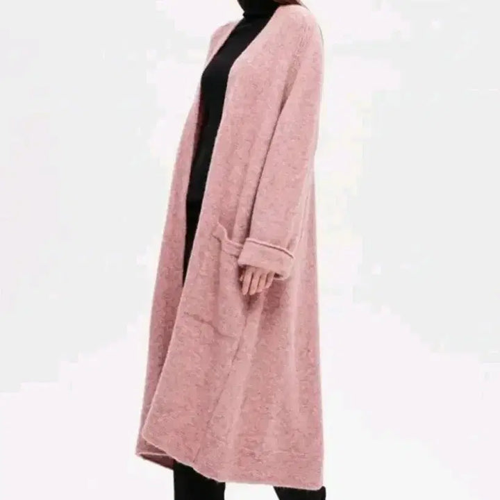 [SOLD OUT] 타임 알파카 롱 가디건  상태굿