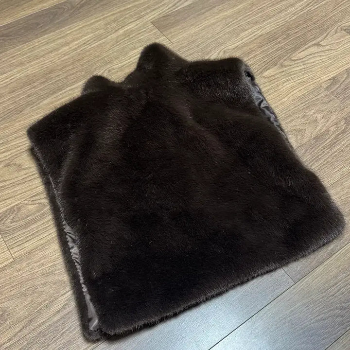 [BUNJANG] Mink Shawl Brown / 밍크 숄 브라운