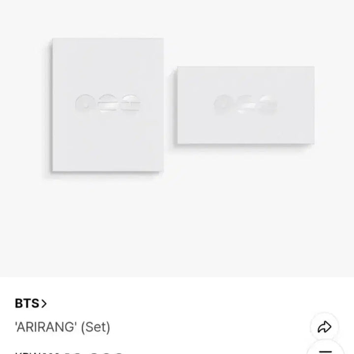 [BUNJANG] BTS Arirang Album 2 Versions 10 Sets Bundle Set / [2종 10세트] 방탄 아리랑앨범 2종 10세트 미개봉 일괄