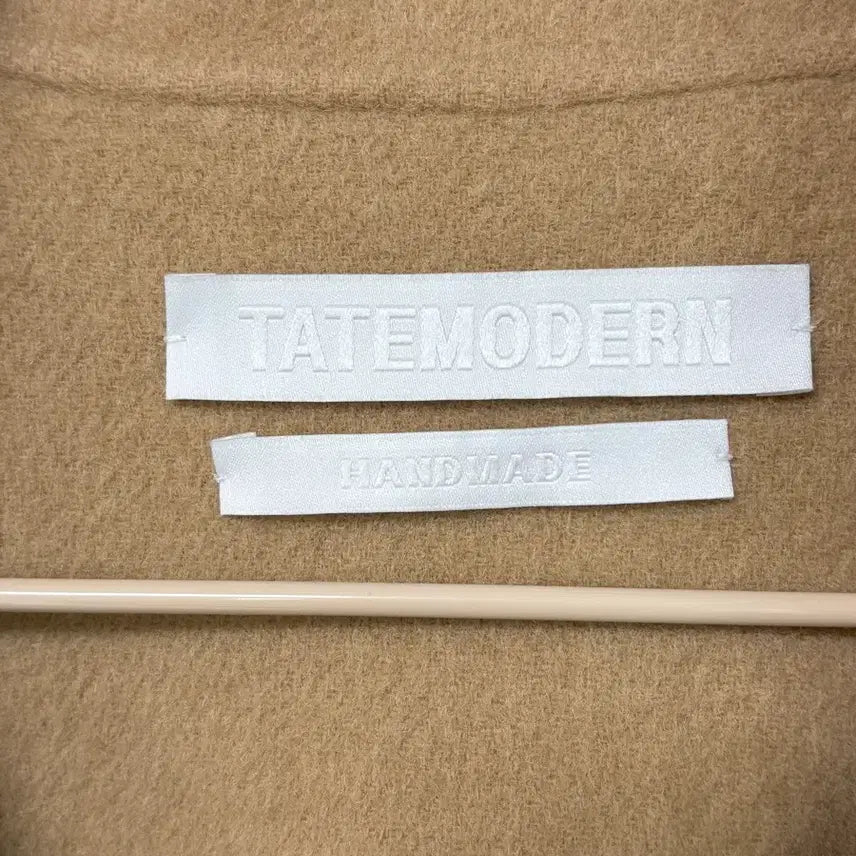 [BUNJANG] Wool 90% Handmade Long Coat - Beige / 울 90 핸드메이드 베이지 롱코트
