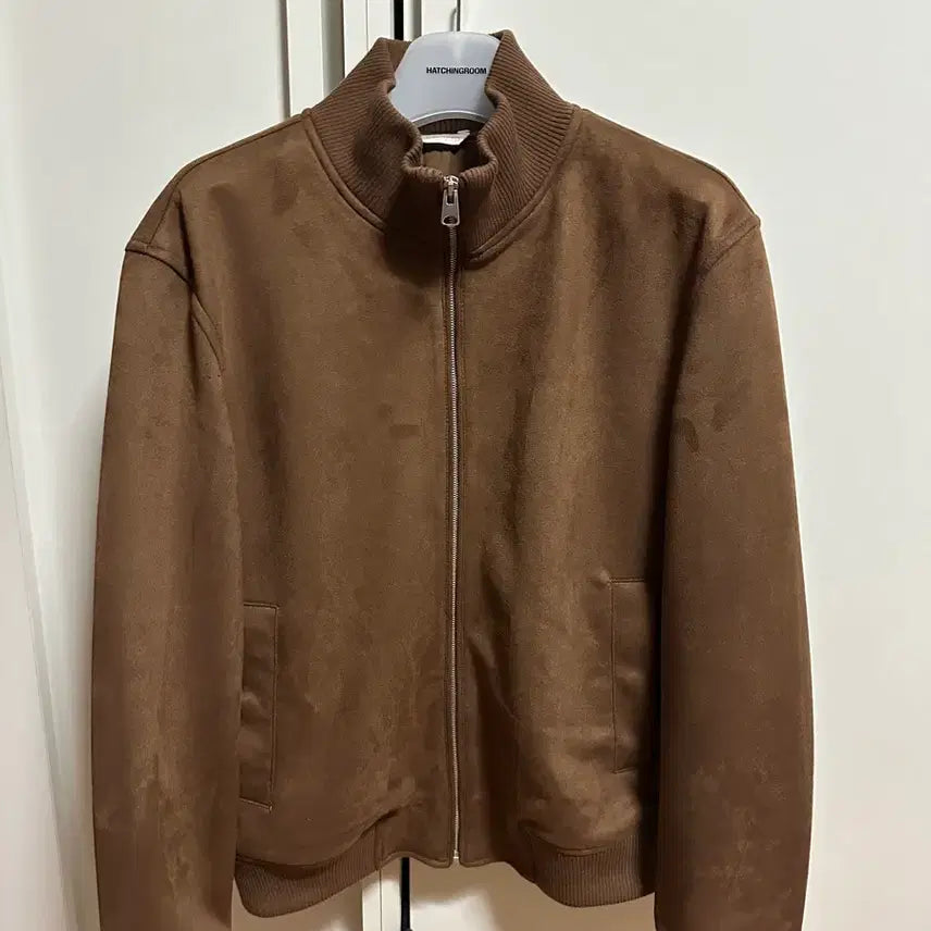[BUNJANG] Zara Suede Jumper M / 자라 스웨이드 점퍼 m