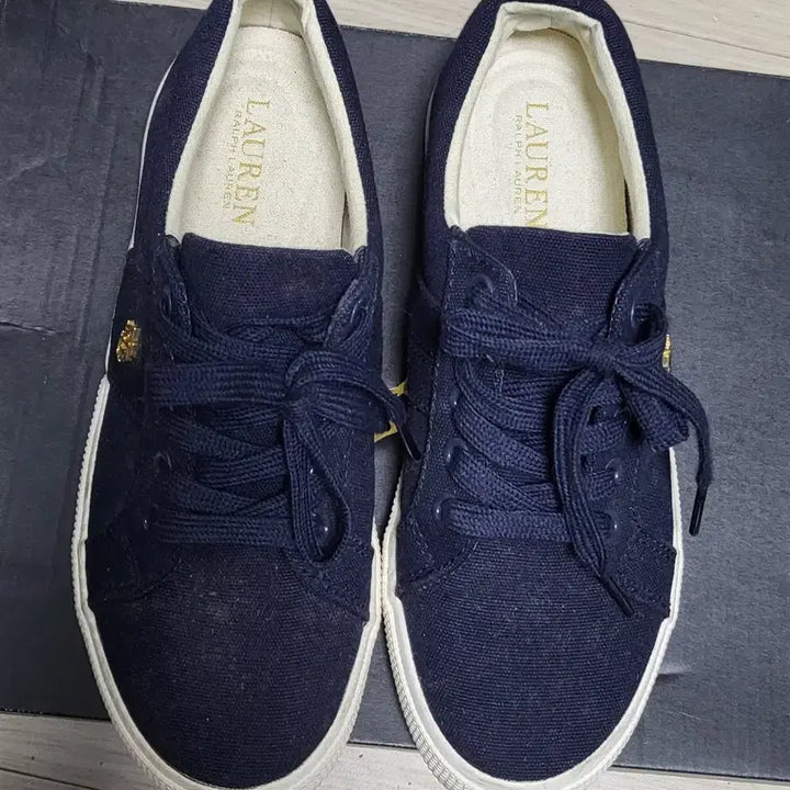 [BUNJANG] Polo Ralph Lauren Navy Sneakers 235mm / 폴로 랄프로렌 네이비 스니커즈 235mm 상태매우좋음