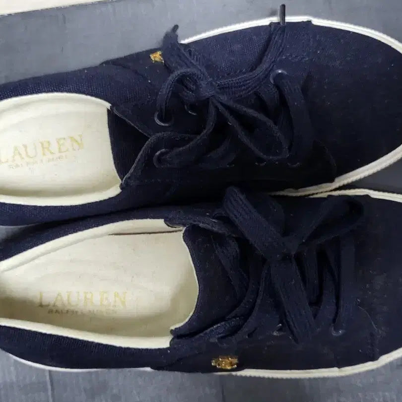 [BUNJANG] Polo Ralph Lauren Navy Sneakers 235mm / 폴로 랄프로렌 네이비 스니커즈 235mm 상태매우좋음