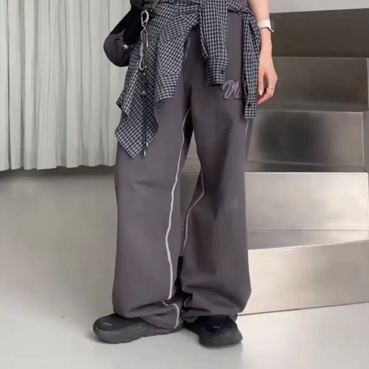 [BUNJANG] Headerment Ribonbit Hague Glony Sweatpants / 노미니컬 스웻팬츠    헤더먼트 리본빛 헤이그 글로니