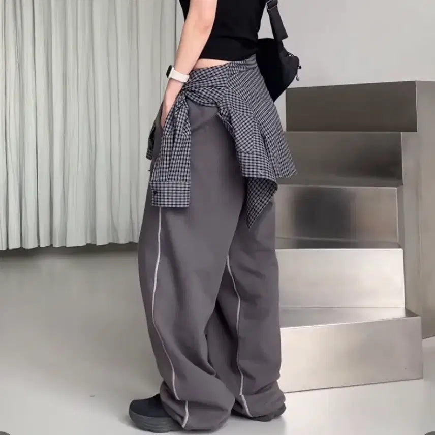 [BUNJANG] Headerment Ribonbit Hague Glony Sweatpants / 노미니컬 스웻팬츠    헤더먼트 리본빛 헤이그 글로니