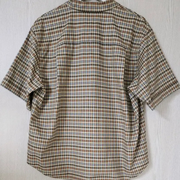 [SOLD OUT] 베이지체크셔츠