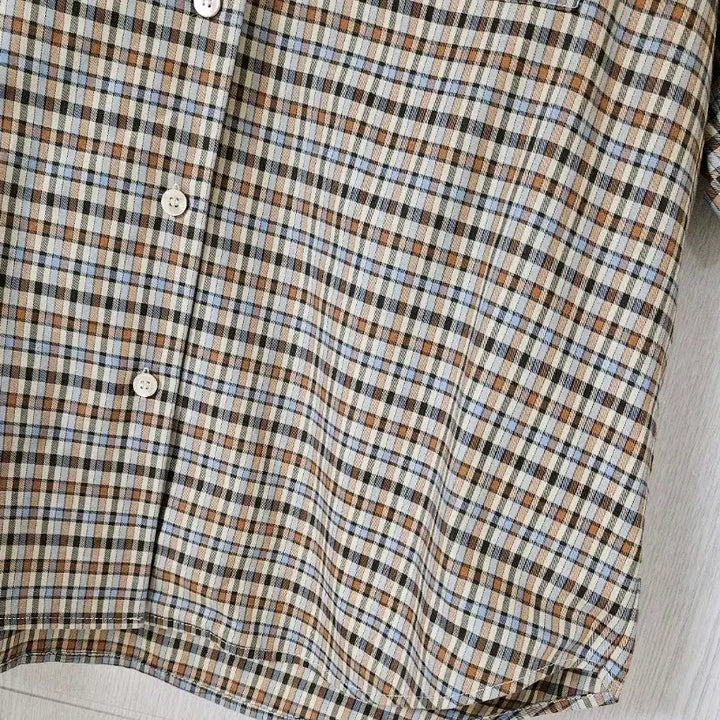 [SOLD OUT] 베이지체크셔츠