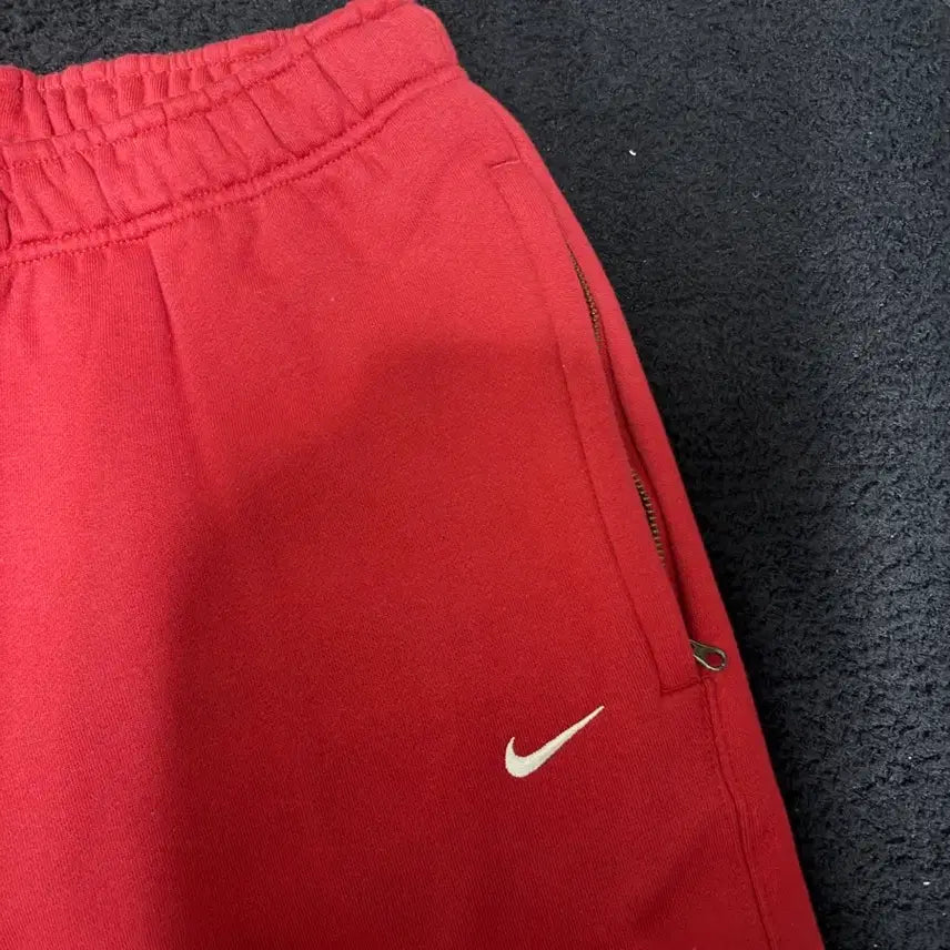 [BUNJANG] Nike NRG Sweatpants Red First Edition / 나이키 NRG 스웻팬츠 레드 초판