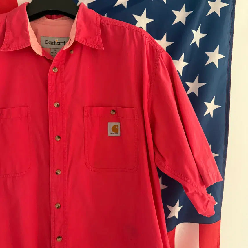 [BUNJANG] Carhartt Remake Short Sleeve Shirt / [XL] 칼하트 carhartt 리메이크 반팔 셔츠 - 12
