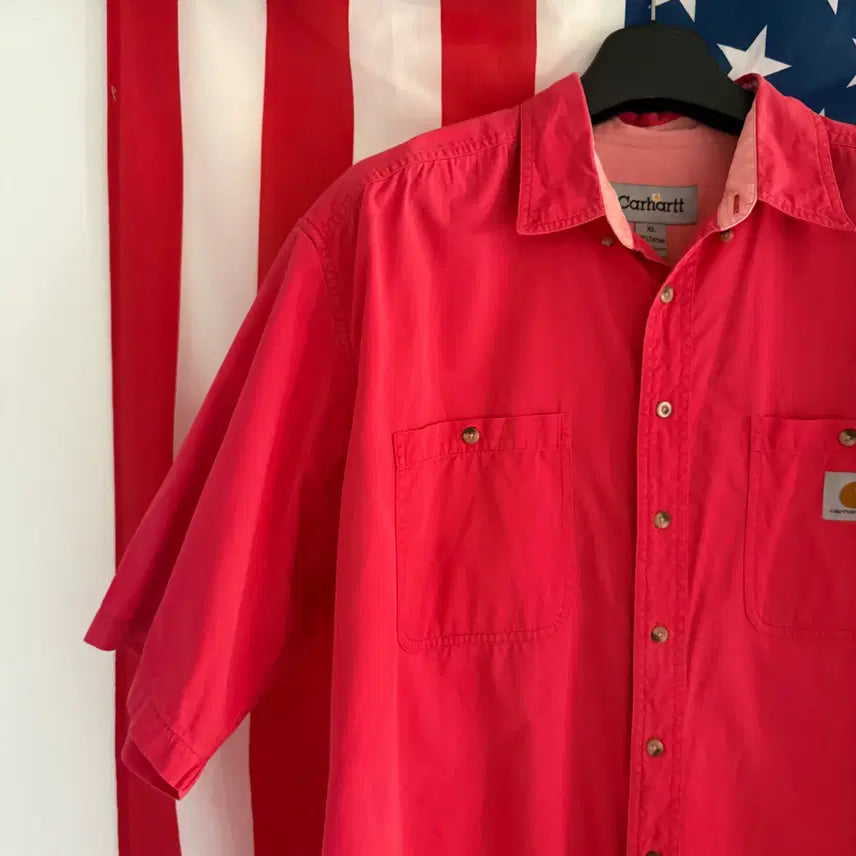 [BUNJANG] Carhartt Remake Short Sleeve Shirt / [XL] 칼하트 carhartt 리메이크 반팔 셔츠 - 12