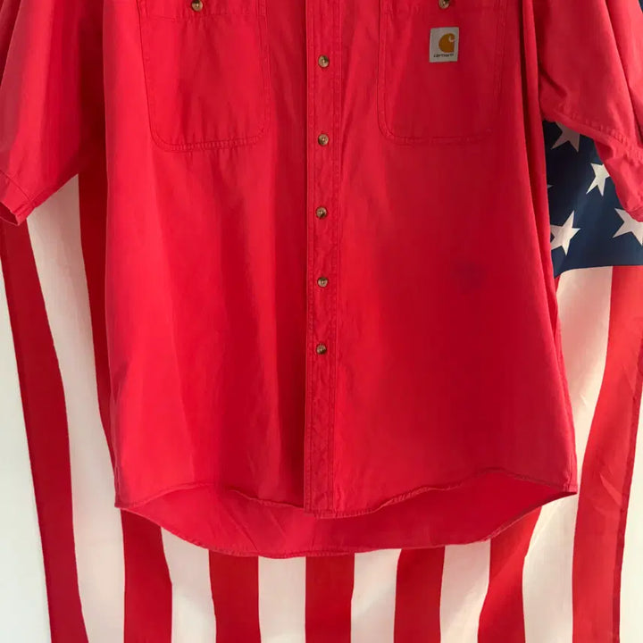 [BUNJANG] Carhartt Remake Short Sleeve Shirt / [XL] 칼하트 carhartt 리메이크 반팔 셔츠 - 12