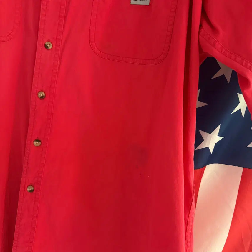 [BUNJANG] Carhartt Remake Short Sleeve Shirt / [XL] 칼하트 carhartt 리메이크 반팔 셔츠 - 12