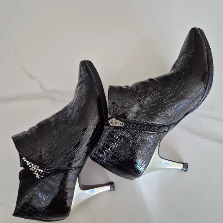 [BUNJANG] Miso-Pe Black Ankle Boots (230) / 미소페 앵클 부츠 230 블랙