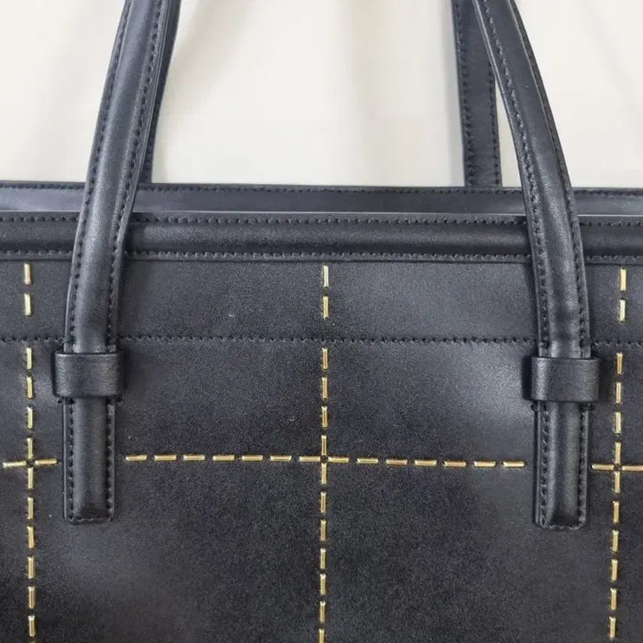 [BUNJANG] Ferragamo Amy Black Stitch Tote Bag / 페라가모 에이미블랙 스티치 토트백