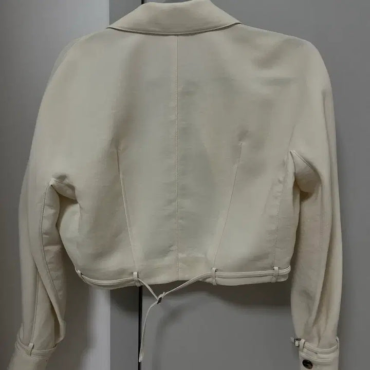 [BUNJANG] Objet Cropped Trench Jacket (Size 55) / 오브제 크롭 트렌치 자켓(55)