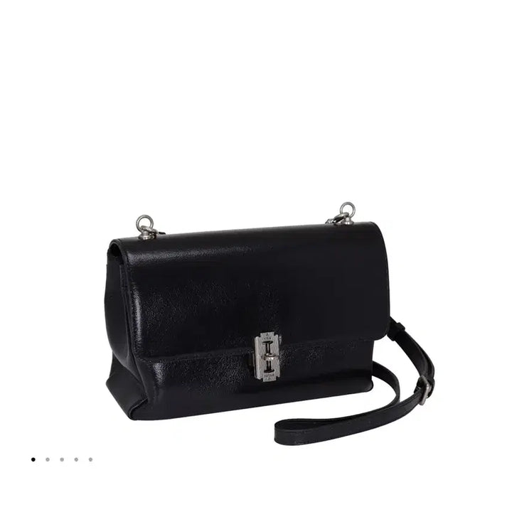 [BUNJANG] Vunque Baguette Shoulder Bag Small Black + Chain / 분크 바게트 숄더 백 스몰 블랙 +체인