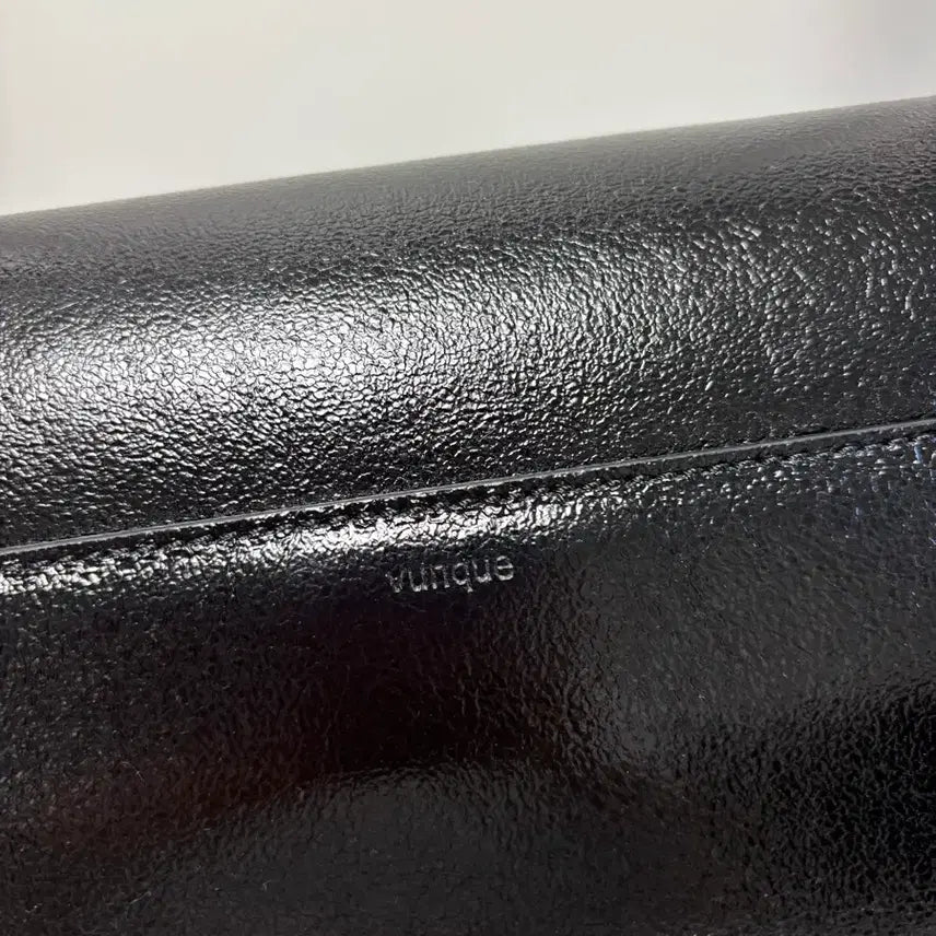 [BUNJANG] Vunque Baguette Shoulder Bag Small Black + Chain / 분크 바게트 숄더 백 스몰 블랙 +체인