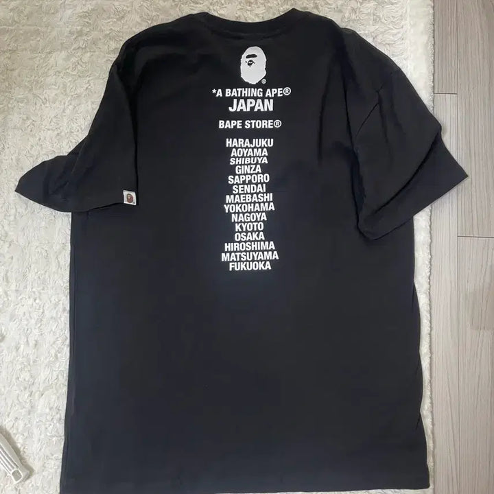 [BUNJANG] BAPE City Camo T-shirt Black XL / 베이프 시티 카모 반팔티 블랙xl