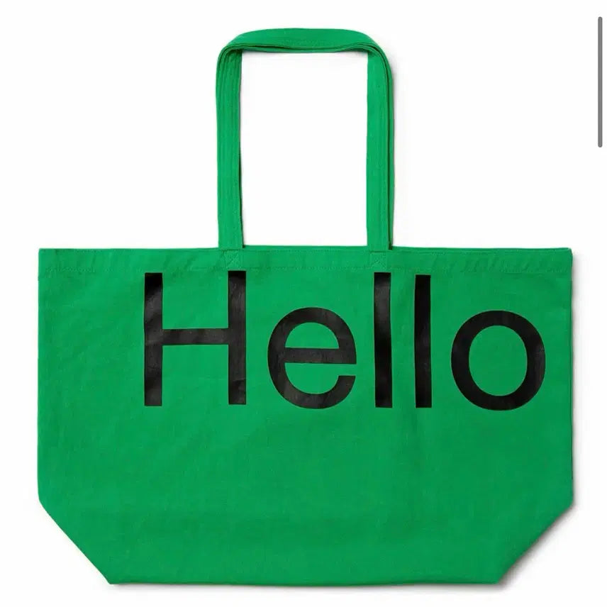 [SOLD OUT] 헬로듀드 빅 토트백 그린