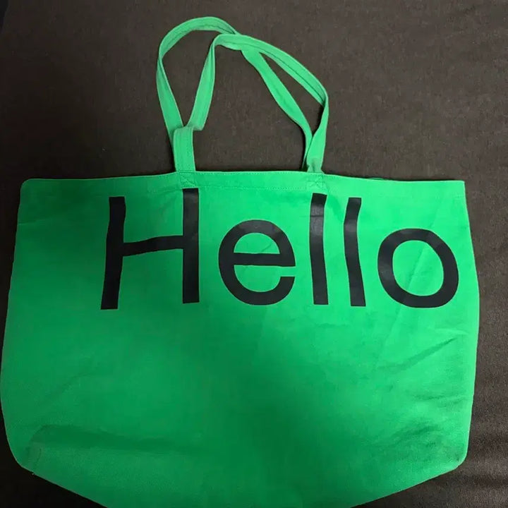 [SOLD OUT] 헬로듀드 빅 토트백 그린