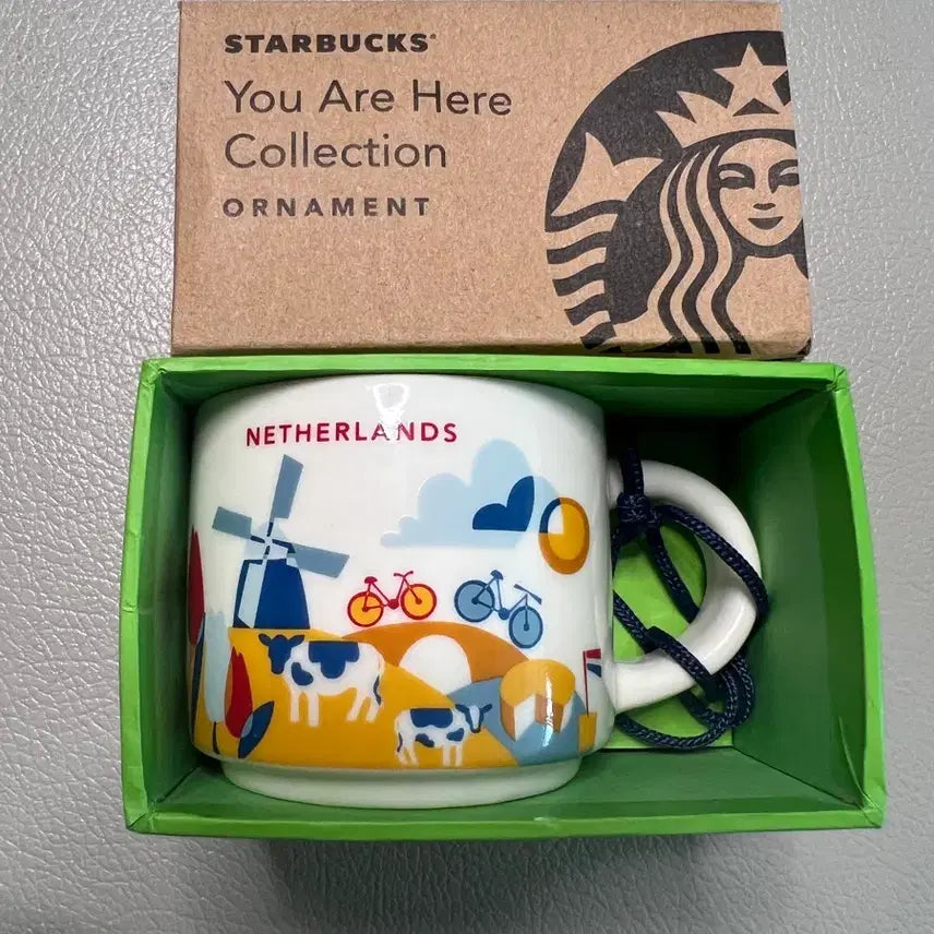 [BUNJANG] Starbucks You Are Here Collection Netherlands Espresso Mug Ornament / 스타벅스 유아히어 네덜란드 시티컵 에스프레소잔