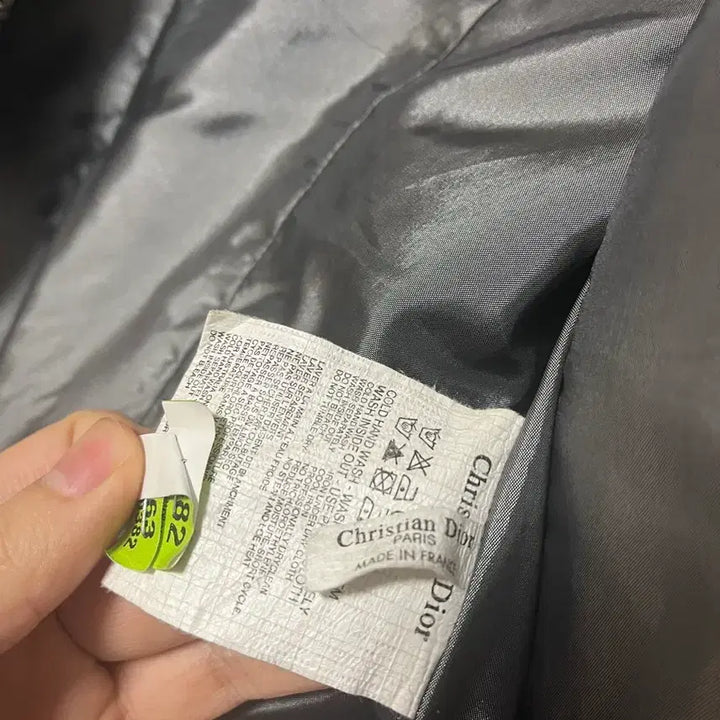 [BUNJANG] Christian Dior Oblique Jacquard Jacket Vintage / 크리스찬 디올 오블리크 자카드 자켓 빈티지