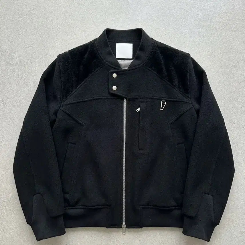 [SOLD OUT] [1]언더마이카 가우딘 알파카 숄더 울 블루종