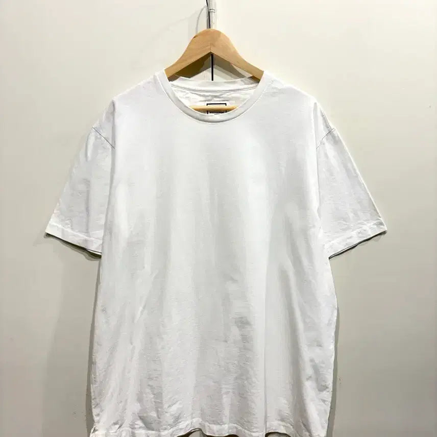[BUNJANG] Wooyoungmi Cotton Short Sleeve T-Shirt / 우영미 코튼 반팔 티셔츠