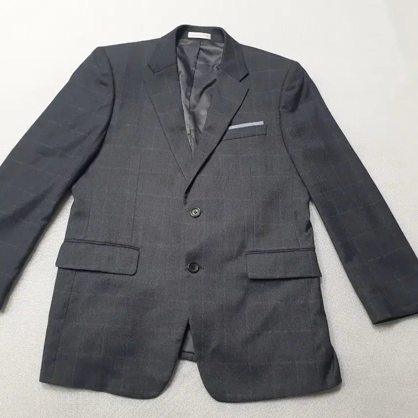 [BUNJANG] Comodo Grey Check Blazer Jacket Men&