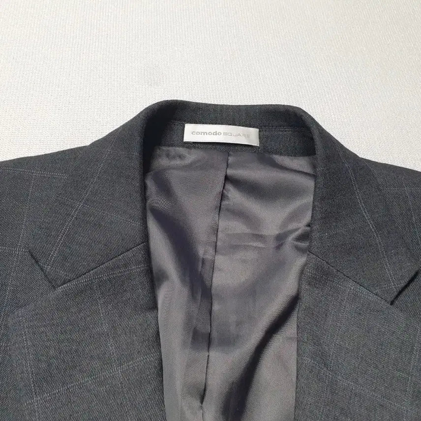 [BUNJANG] Comodo Grey Check Blazer Jacket Men&