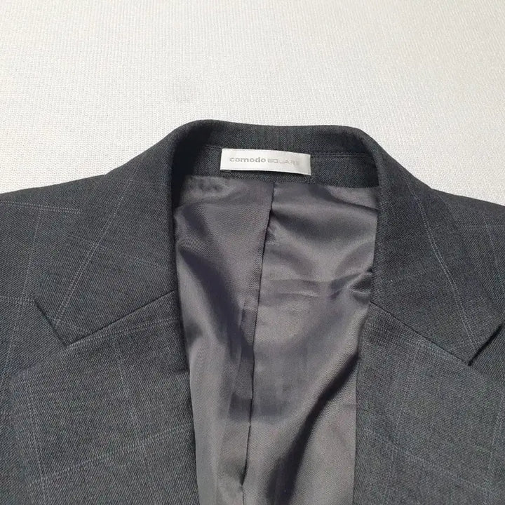 [BUNJANG] Comodo Grey Check Blazer Jacket Men&
