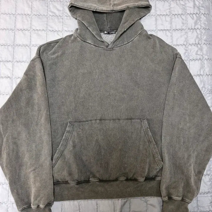 [BUNJANG] ZARA Washed Box Fit Hoodie / 자라 워시드 박스핏 후드티셔츠